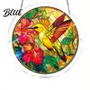 Relaxing Assembly Puzzle Acrylic Jigsaw Suncatcher Colorful Stained Glass Style Sun Catcher Handmade Catcher Kit DIY Puzzles Window Hanging