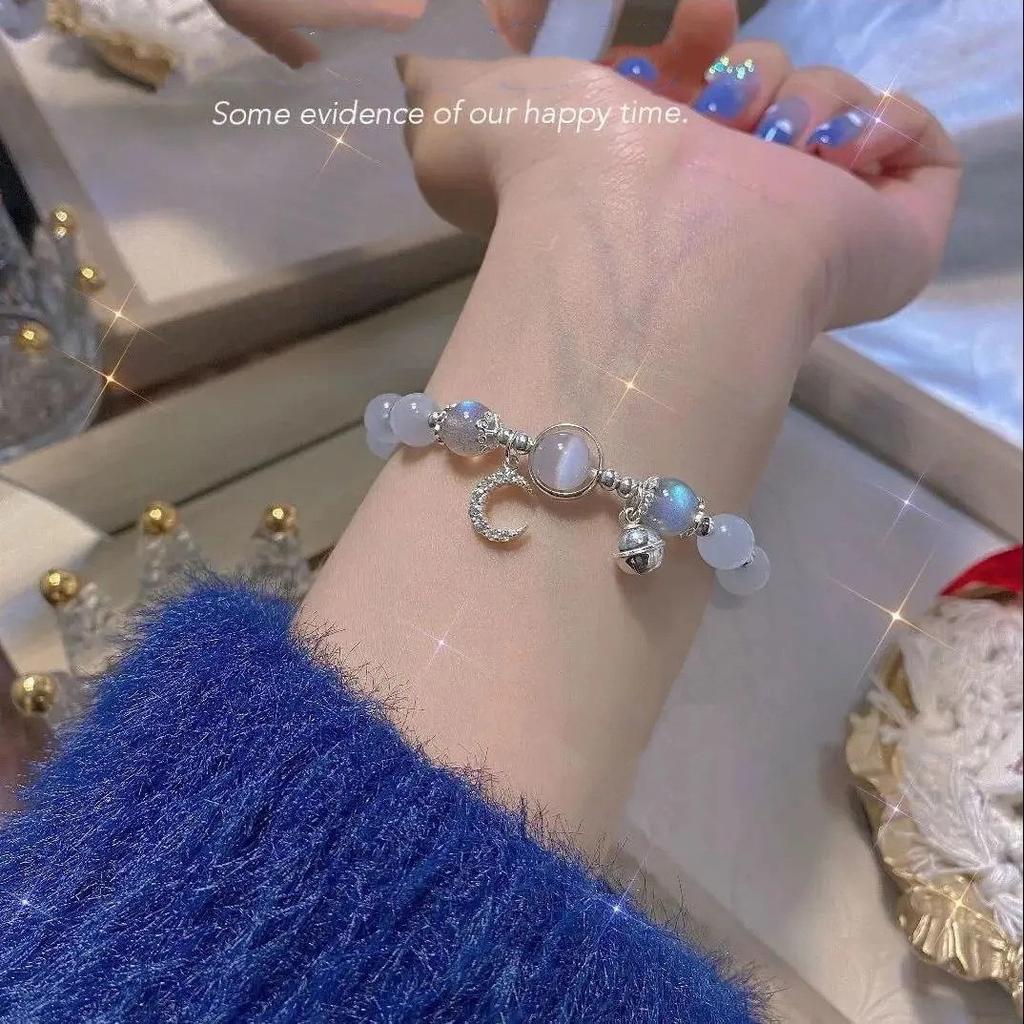 JYL TS Bracelet Blue Tears Obsidian -Channels Calm & Attracts Emotional Luck