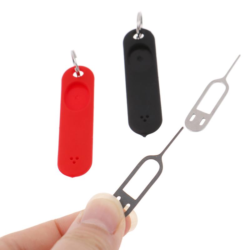 

1 шт. Универсальный пин для извлечения SIM-карты, инструмент для извлечения лотка, с крышкой