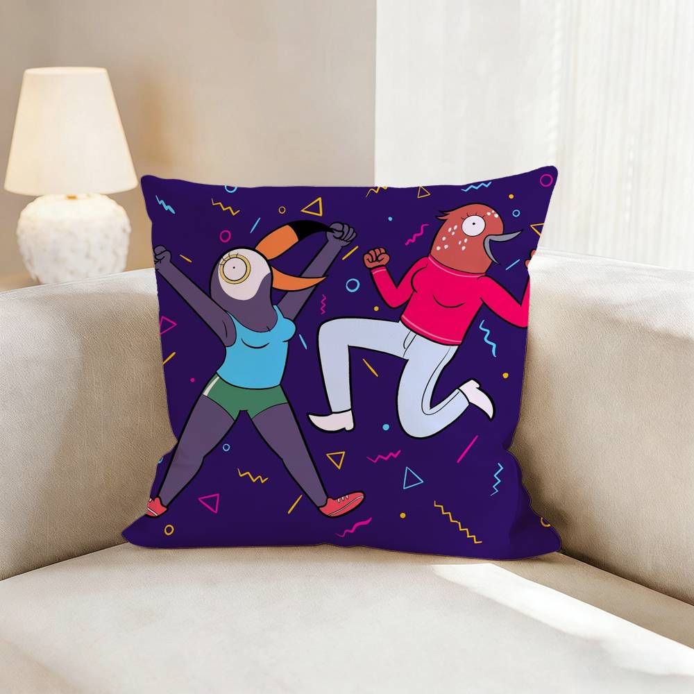 Tuca and Bertie Pillow Case Cushion Cover Throw Pillow Case For Car Sofa