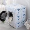 Drum Washing Machine Covers Cute Print Dust Cover For Drum Washer-dryer Waterproof PEVA Protection Cover Household New