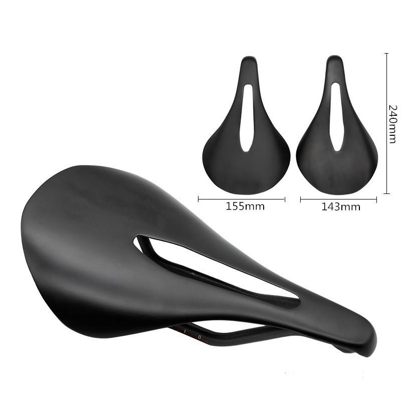 "2023 New Full Carbon Fiber Road Bicycle Seat (143/155mm)"