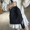Schoolbag Backpack Women's 1011 New Large Capacity Simple Leisure Travel Backpack Nylon Fashion Versatile Student Backpack