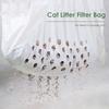 Cat Litter Filter Bag Drawstring Litter Sifting Liners Kitty Waste Litter Box Liners