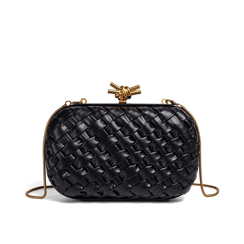 Y new hand-woven dinner bag clutch bag home woven clutch bag shoulder bag