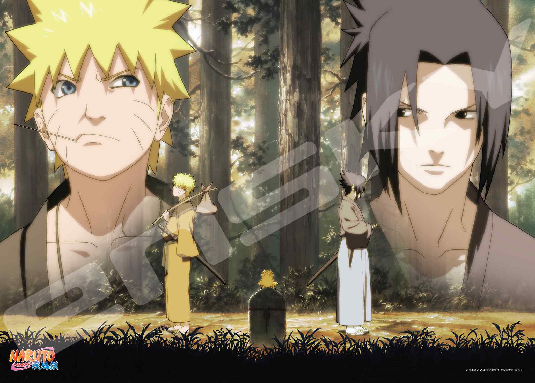 Ensky Naruto Shippuden Samurai 38 x 53 cm Jigsaw Puzzle 500 Pieces JIGSAW PUZZLE 500-576