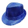 1pcs Jazz Hat Glitter SequinsRole Play Prop Performance Costume Women Men Shiny Beading Hats Dance Show Party Hip Hop 2025