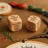 Set of 6 Decision Making Dices Set Party Entertainment Dices Game Accessory For Friend Family Gathering Choice Making Tool