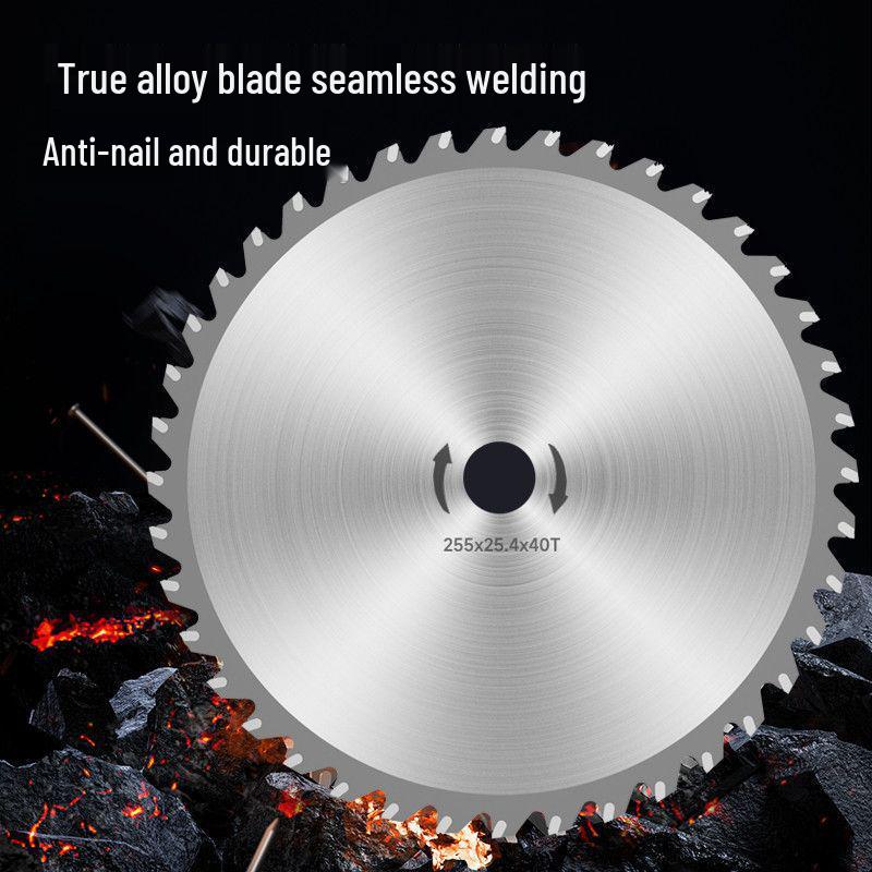 

Високоміцний сплавний сталевий пилковий диск для косіння трави для бензинової газонокосарки/мотокоси - Зносостійкий