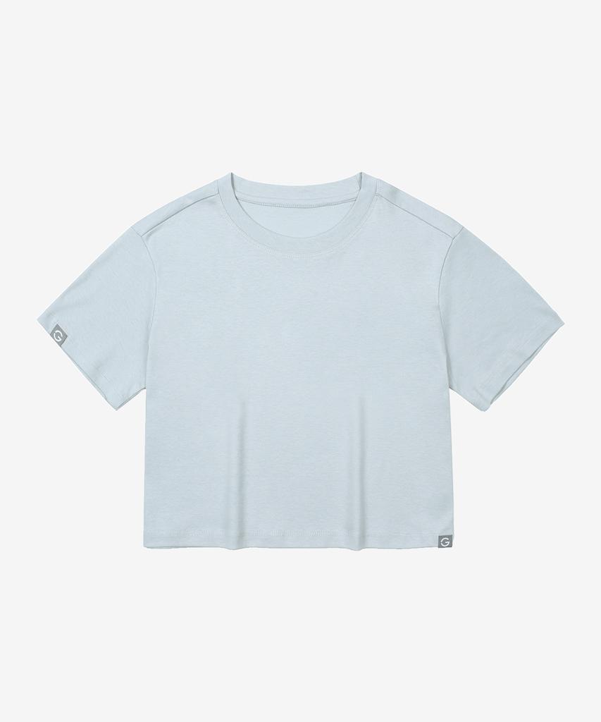 GRANDE LINE Essential Cotton Crop Top_10 Colors