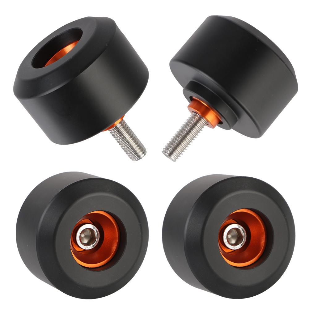 Posuvník rámu přední zadní vidlice motocyklu DUKE 390 (13-15) Crash Protector Pads DUKE 125/200 RC 390 2014-2015 RC 125/200