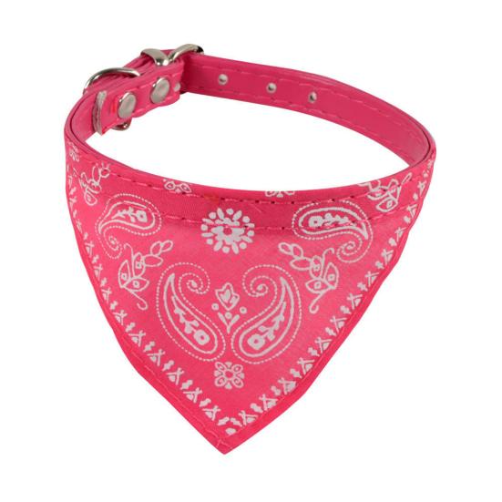 Pet Cats Small Dog Collar Adjustable Scarf Triangle Neckerchief Bandana Towel