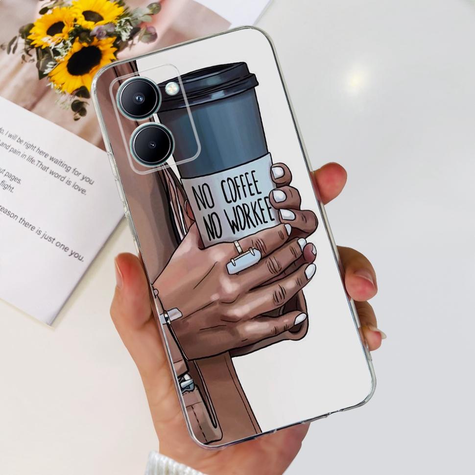 For Realme C33 Case RMX3624 Cute Fashion Phone Cases Soft Silicone Back Cover For Realme C 33 C33 4G Bumper Shockproof Shell