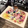 1pc. Cute Minnie Mouse Outdoor Rug for Home Decor, Office Carpet Gift Idea with Sunflower Patternz0414225