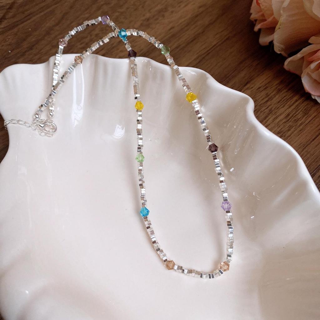 Retro Irregular Bow & Heart Tassel Necklace - Cool Versatile Clavicle Chain for Autumn & Winter