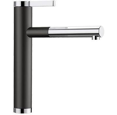 Misturador Linee-S Acabamento Silgranit preto/cromado (526171)