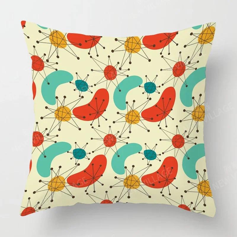 Nordic Fall Home Decor Autumn Throw Pillow Case Sofa Cushion Cover Modern