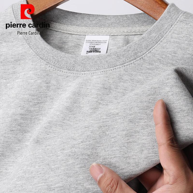 Pierre Cardin Men's Solid Crew Neck Sweatshirt