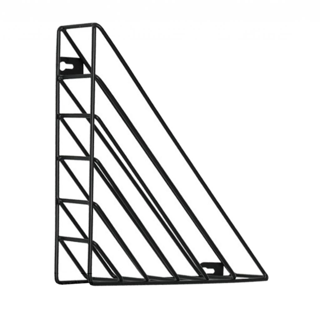 Buy Book Holder Metal Wire Desktop Magazine Rack Bookshelf for Office A