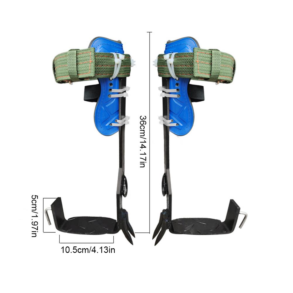 

Шипы для лазания по деревьям, регулируемая высота, прокалывающий инструмент для лазания по деревьям, набор с предохранительным поясом, нагрузка 350 фунтов для лазания, сбора