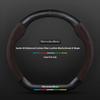 Car Steering Wheel Cover For Mercedes Benz A B C E S Class AMG GLA GLB GLC GLE CLA CLS SLC GLS GLK SLK Vito ML Pilot A45 C43 C63