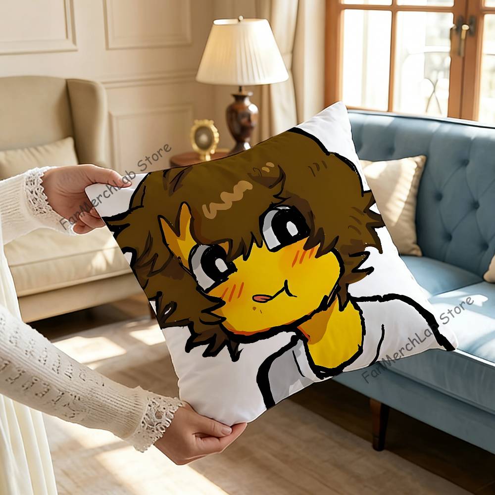 Game SShedletskyS Pillow Case Plush Fabric Soft Pillowcase Double Sided Print Sofa Cushion Cover Throw