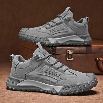 2025 Men's Tooling New Autumn Fashion Breathable Thick-soled Mesh Mountaineering Sports Running Shoes Casual Shoes