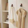 Sturdy Wood Adhesive Wall Hook Easy Mounting For Kitchen Bathroom Storage Organizers