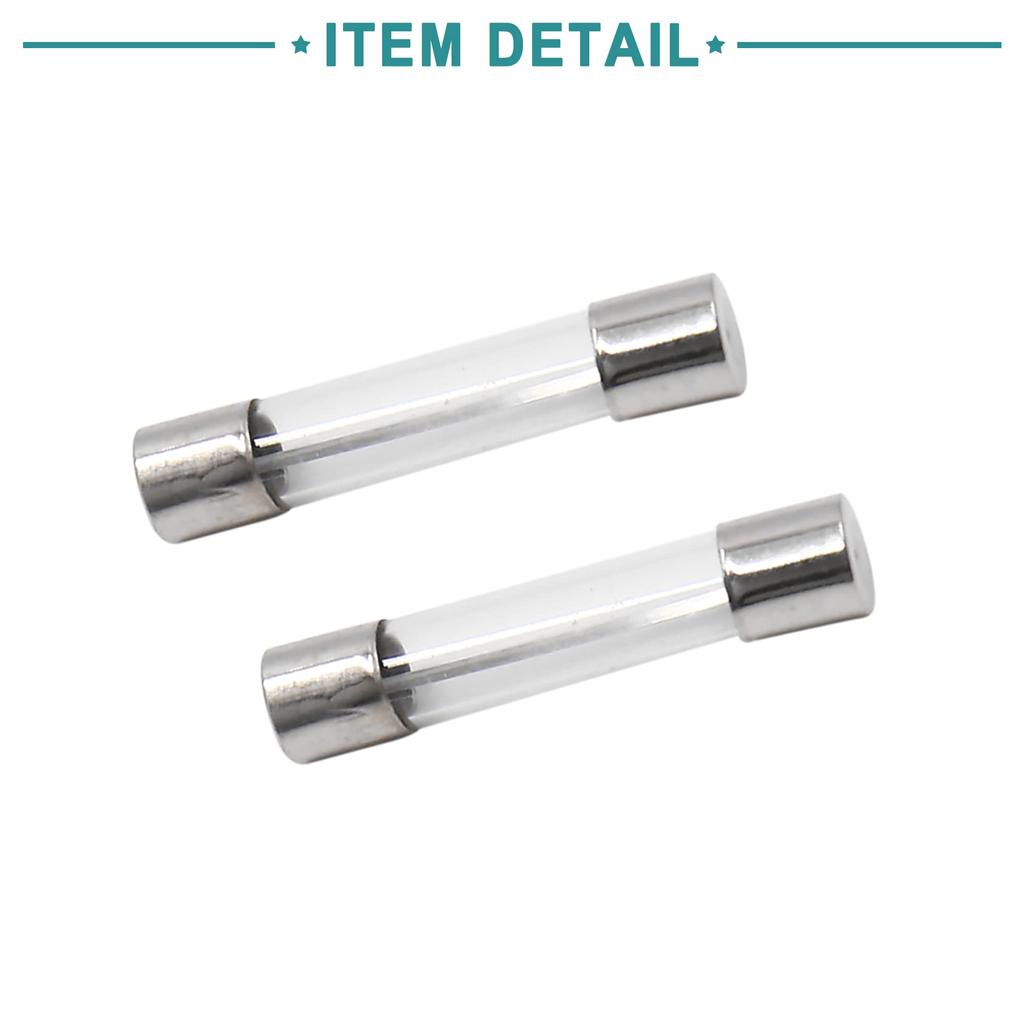 ACROPIX 10 Stück Glasrohrsicherung Schnelltyp Auto Universal 0,2 x 1,2 Zoll