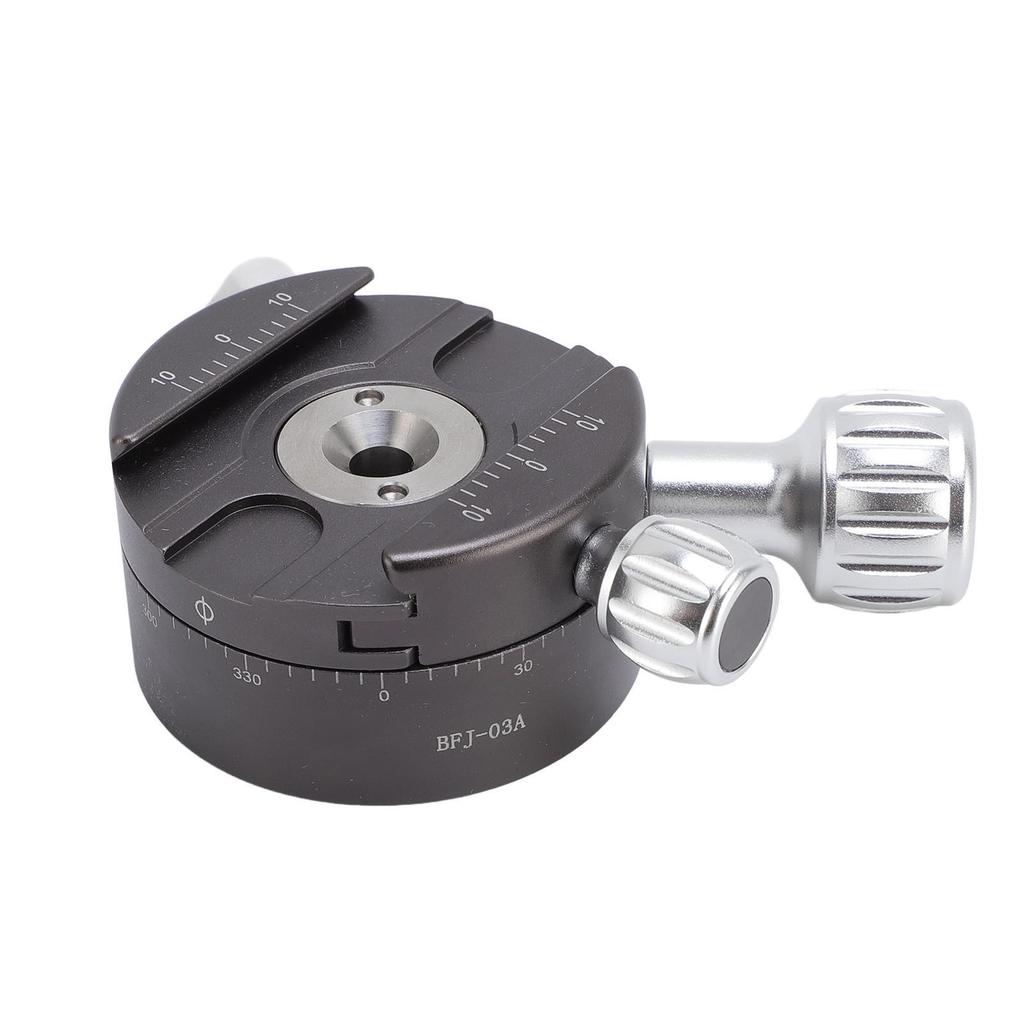 Panorama-Klemme mit Wasserwaage, Universal, Aluminiumlegierung, 360 Grad Drehung, Panorama-Aufnahmeklemme für Arca 3/8