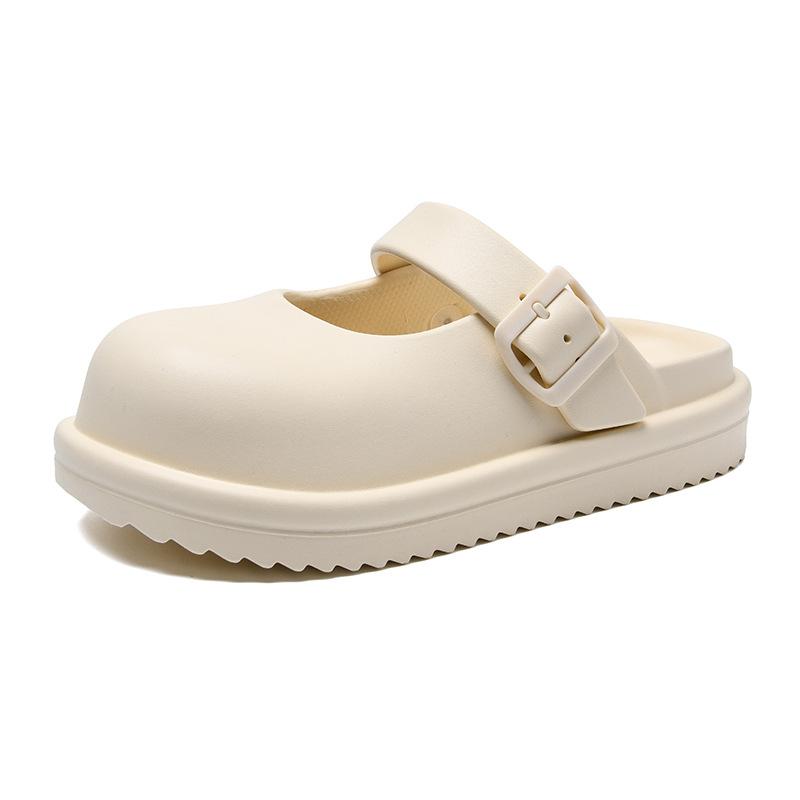 

Баотоу полутапочки женские летние новые полуподдерживающие туфли-лодочки женские туфли шлепанцы женские 39-40 хаки