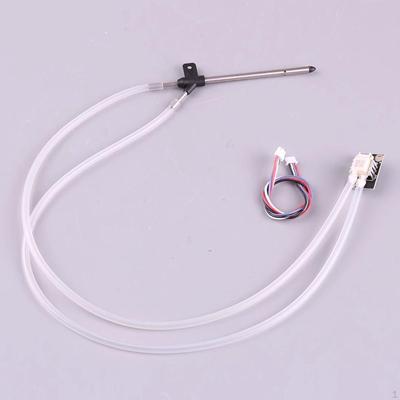 Airspeed Meter Gauge Differential Pitot Tube Kit, for Control,Metal Sturdy Air Speedometer