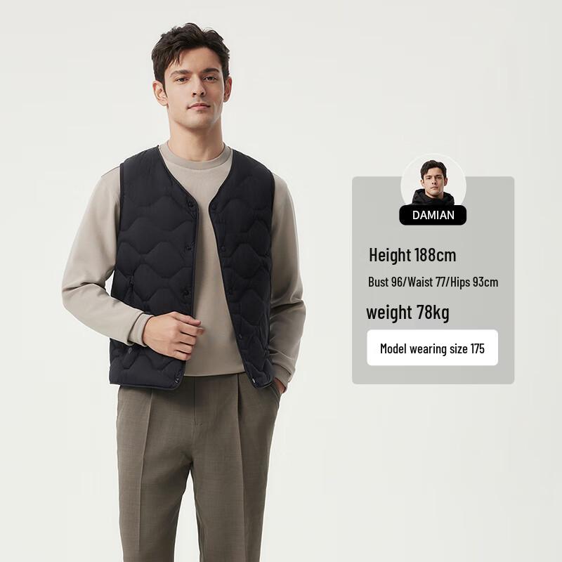 Tambor Men's Lightweight Collarless Down Vest