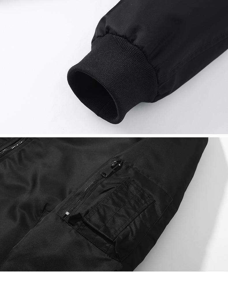 Spring & Autumn MA-1 Men's Pilot Jacket: Loose Fit Flight Style