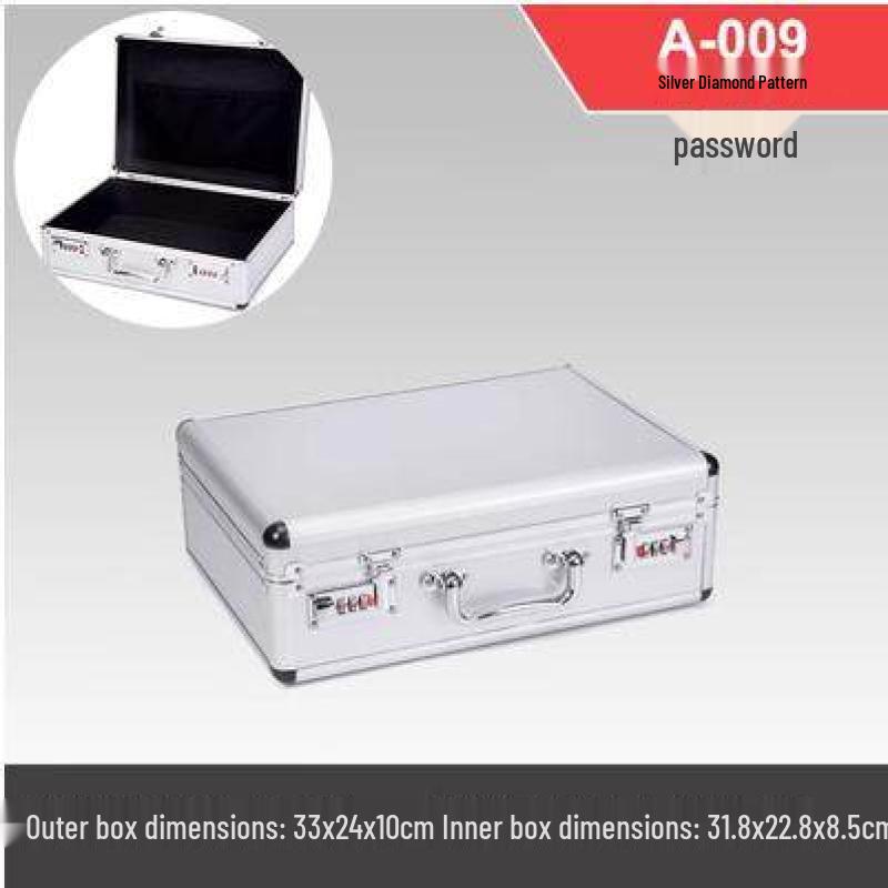 JunDingYing A009 Aluminum Alloy Portable Toolbox
