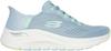 Sneakers Skechers Arch Fit 2 0 Easy Chic Blue Green