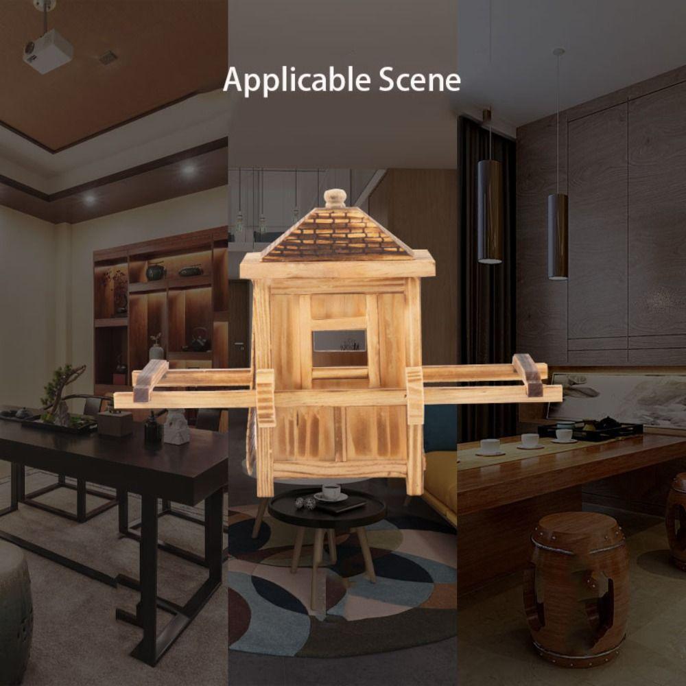 Hand-carried Durable Wooden Crafts Sedan Chair Model Simulation Model Ancient Ornaments
