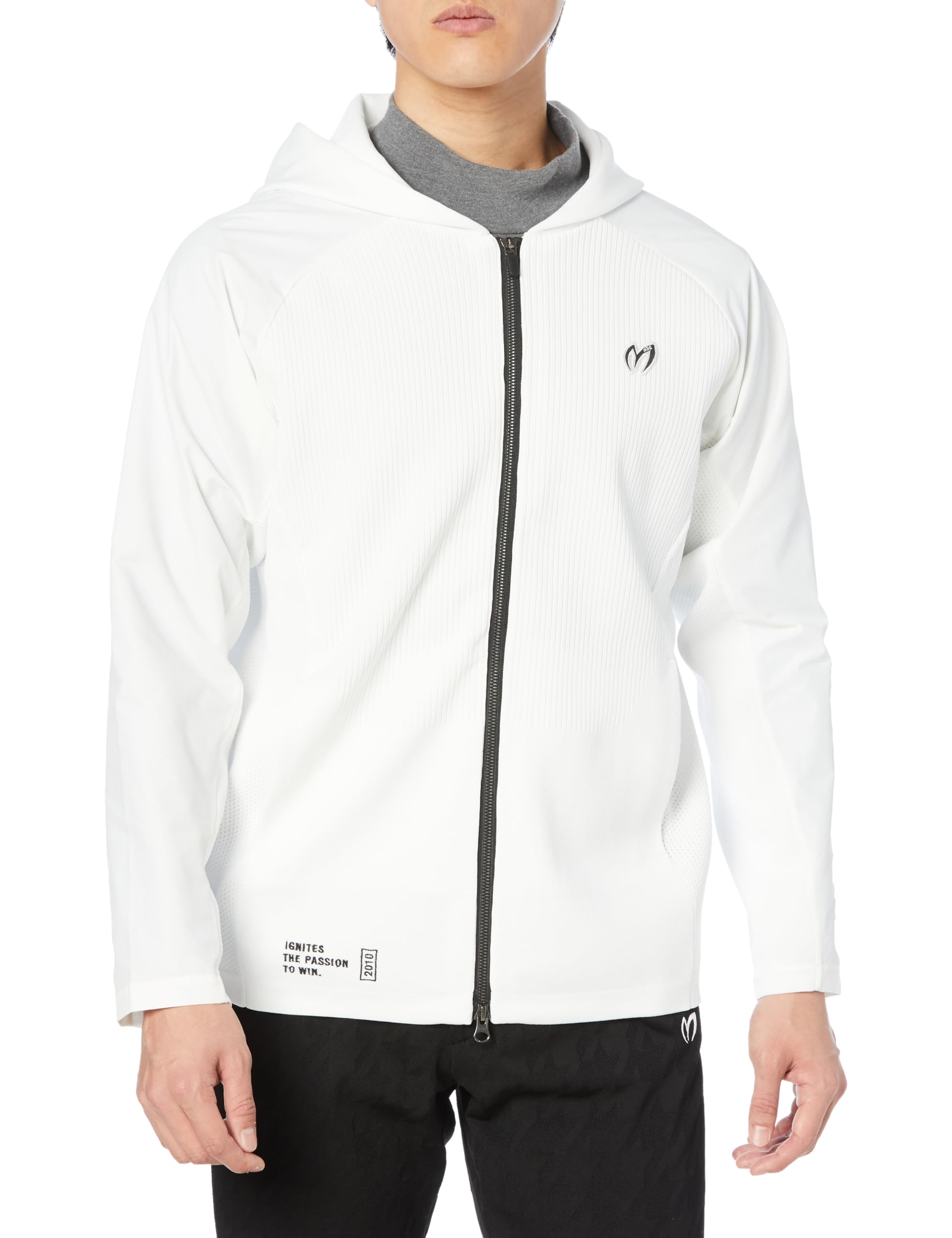 

Full Zip Knit Parka Golf Outerwear 5 [Master Bunny] Men s (M Logo/Ground Pattern/All Needlework) / / 758-3272903 030_White [L]