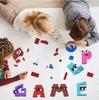A-Z Alphabets Education Toys ABC Alphabet Learning Toys, ABC Learning for Toddlers Alphabet Knowledge Building Bricks for Boys Girls