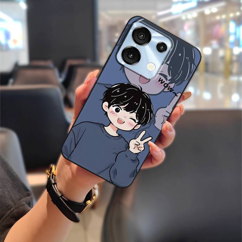 Trwałe Urocze Etui na Telefon Dla UMIDIGI G9 5G/G9C/G9T/G9A/Note90/90C/90A TPU Graffiti Ochronny Tylny Pokrowiec Wodoodporny