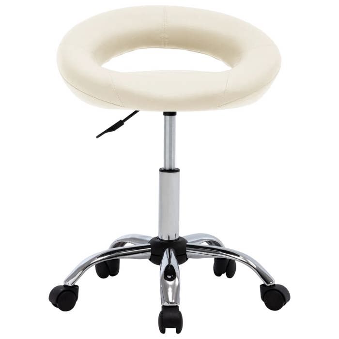 VidaXL Chaise de Travail Roulante Siège de Bureau Tabouret de Travail Salon de Beauté Salon de Massage Coiffure Ergonomique 323667