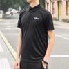 Adidas Training Sports Short Sleeve Polo Men Tops Black DU1251