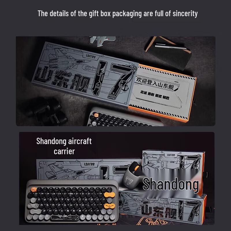 LOFREE Dot Wireless Bluetooth Backlit Mechanical Keyboard