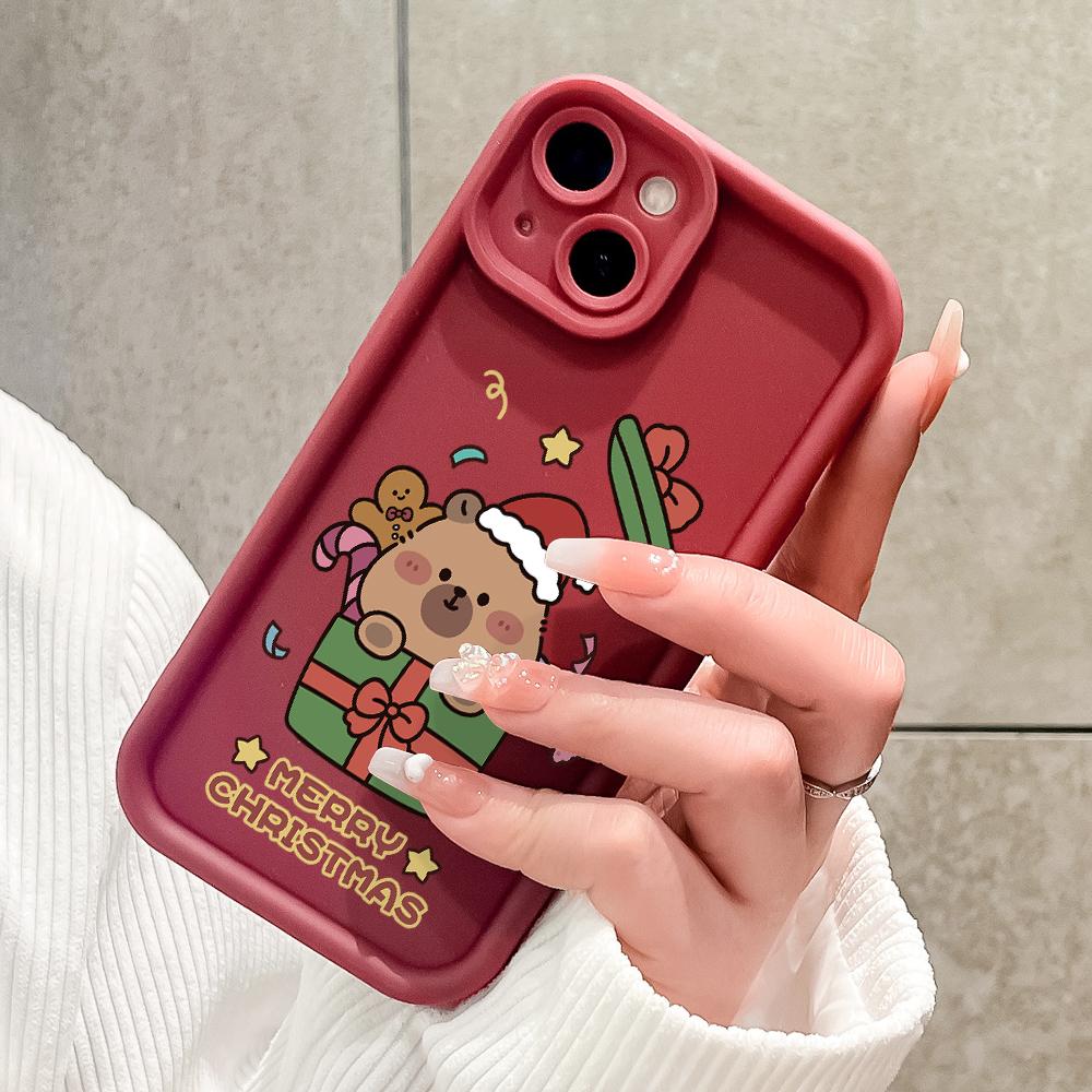 Cute KAPIBARA Phone Case for iPhone Samsung Galaxy Xiaomi Redmi POCO HUAWEI Honor Shockproof Rubber Soft Flexible Cover Casing