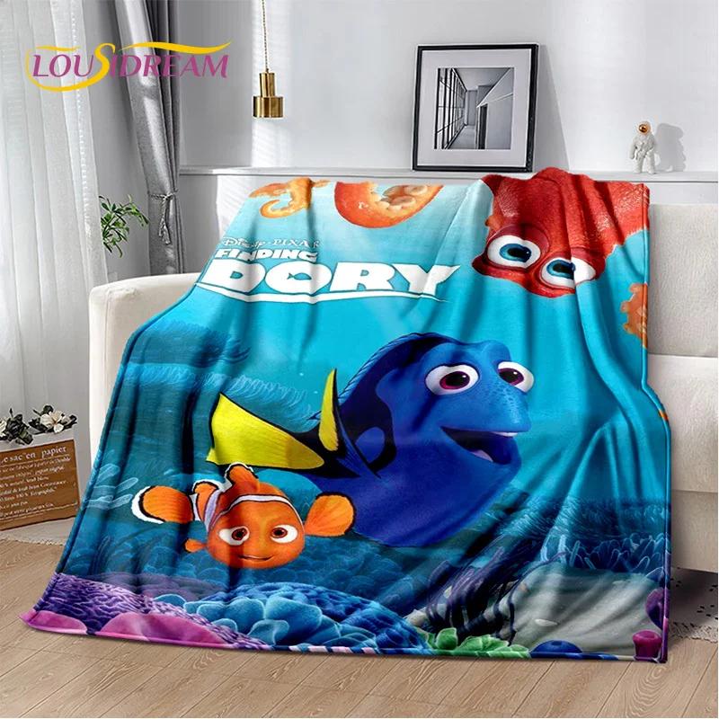 29 Style Cute Finding Nemo Cartoon Sea World Blanket,Flannel Soft Throw Blanket for Home Bedroom Bed Sofa Picnic Office Kid Gift