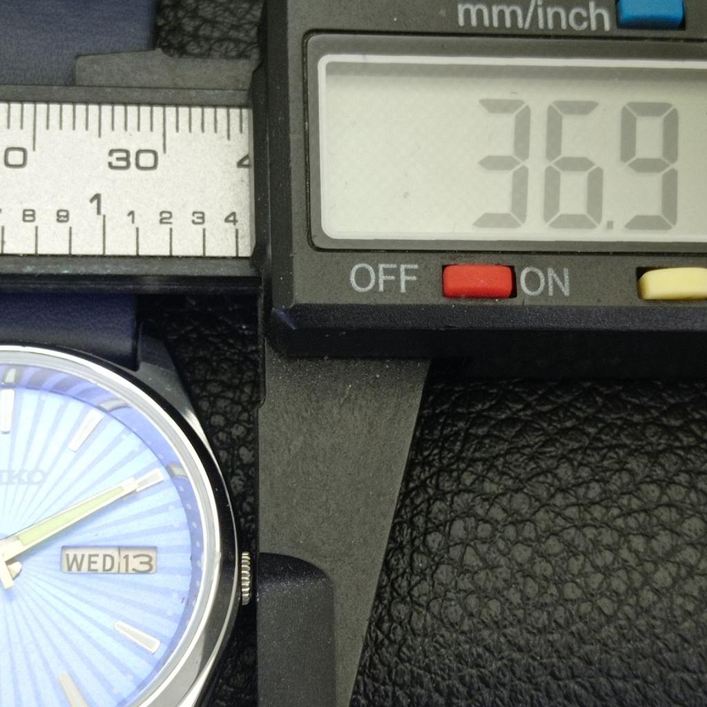 REFURBISHED SEIKO AUTOMATIC 6309A JAPAN MENS VINTAGE BLUE DIAL WATCH a701724-5