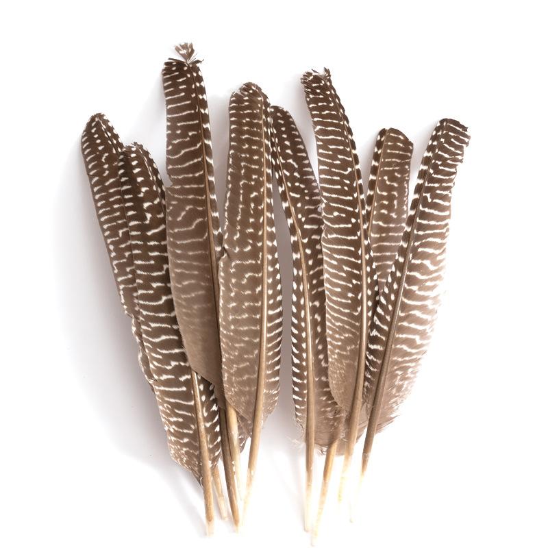 80 Natural Pheasant Feather Decorative Diy Jewelry Hair Accessories Material Cat Stick Toy Accessories