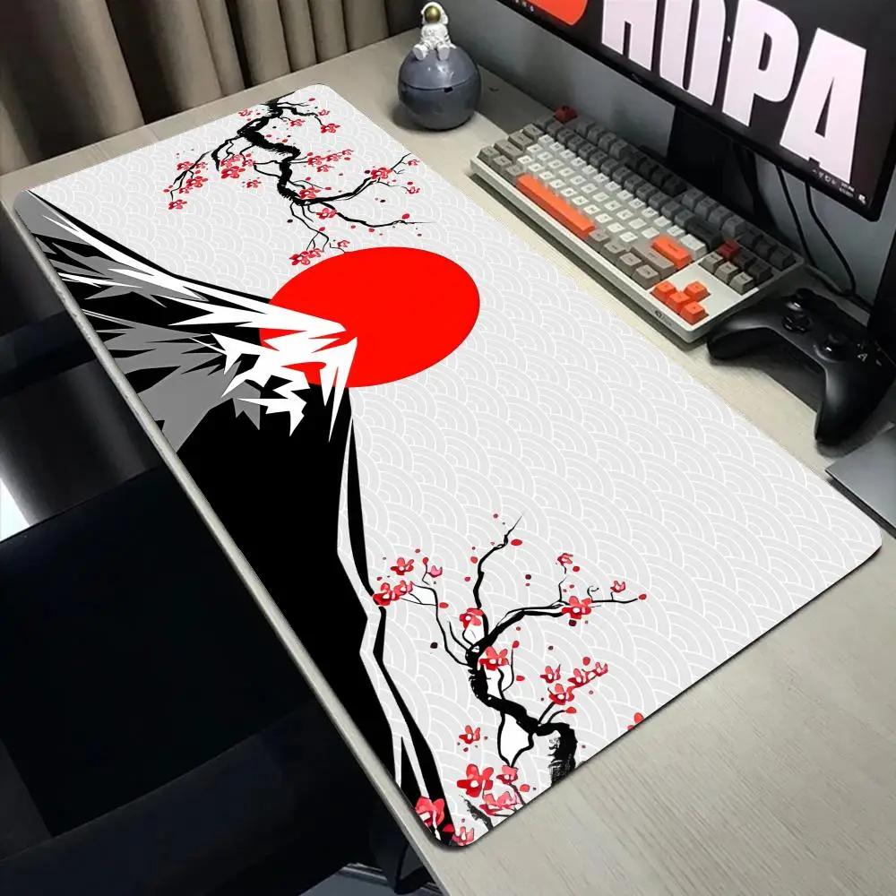 Mount Fuji Mouse Pad Large Computer Office Game Table Mats XXL Rubber Antislip Gaming Keyboard Mousepads Long Desk Pads X