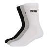 DKNY Mens Ribbed Crew Socks