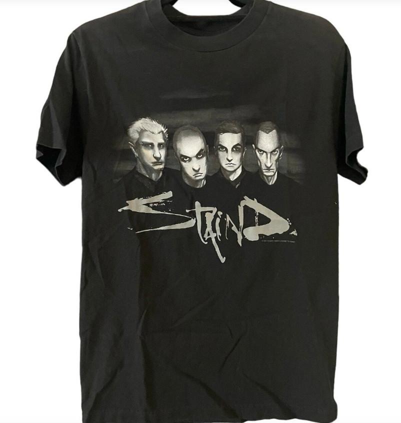 Staind Band Rock Album Unisex Heavy Cotton T-Shirt WA369 Unisex T-Shirt XXXXL
